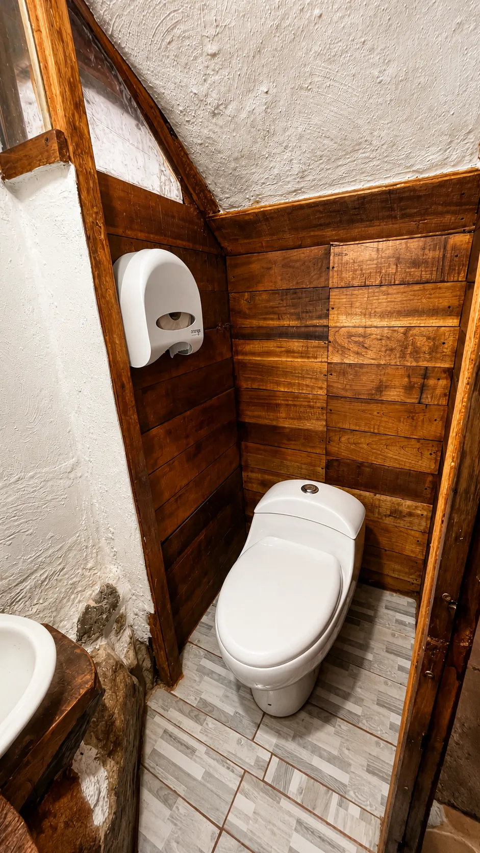 Baño del spa de Unu Samay en Urubamba
