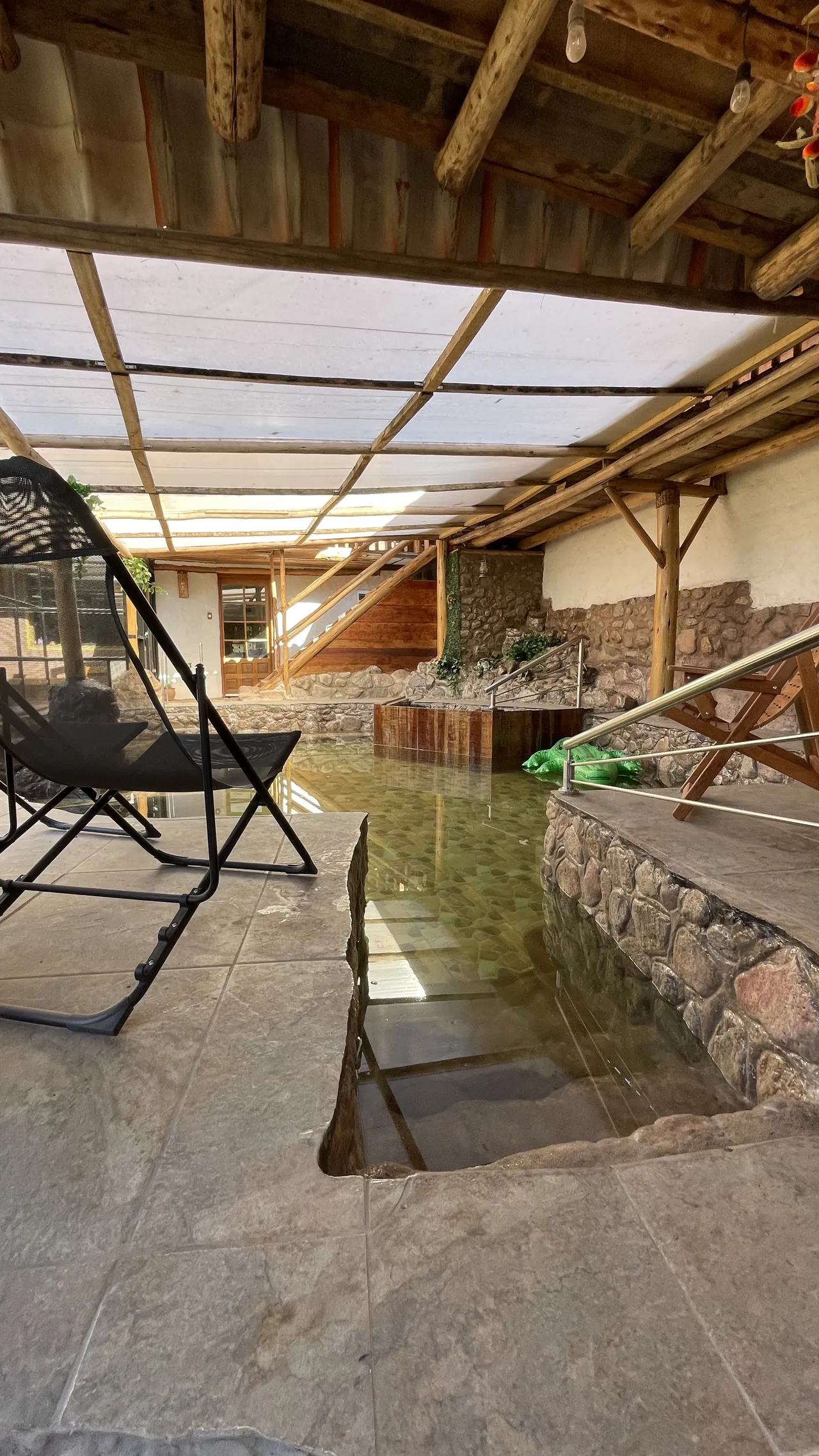 Piscina del spa Unu Samay Wellness en Urubamba